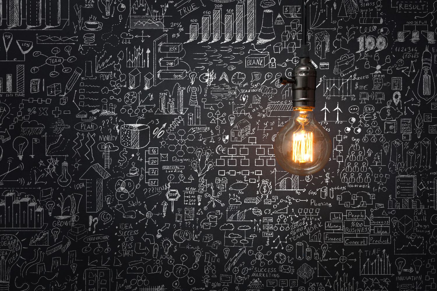 marketing strategy lightbulb