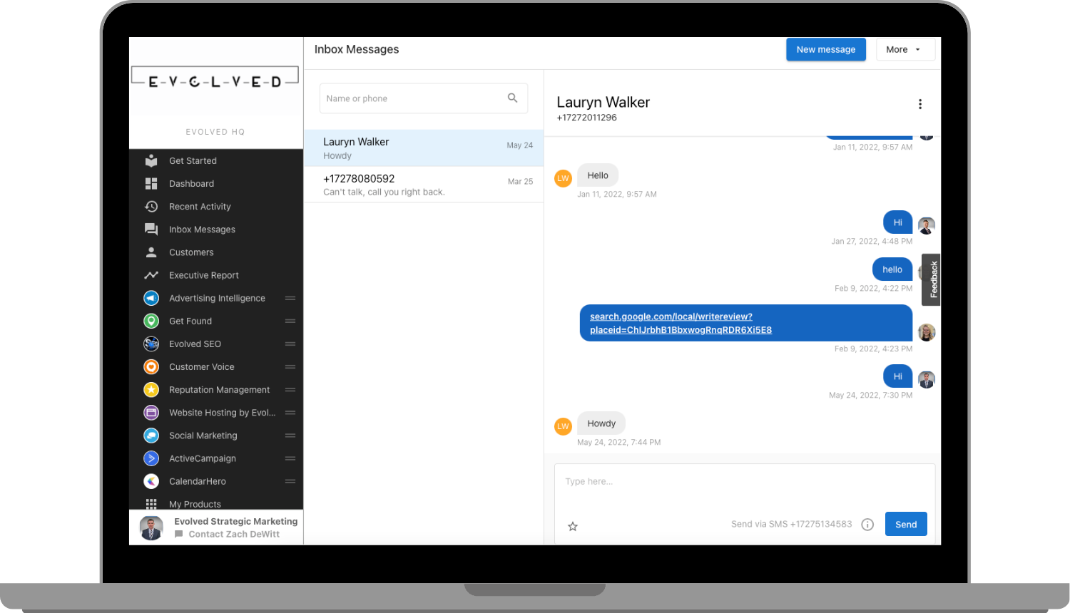 Multi Location Business Chat Tool